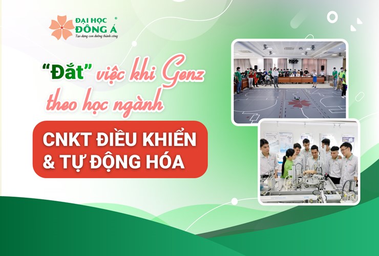 "Đắt" việc làm cho GenZ khi theo học ngành CNKT Điều khiển và Tự động hóa 